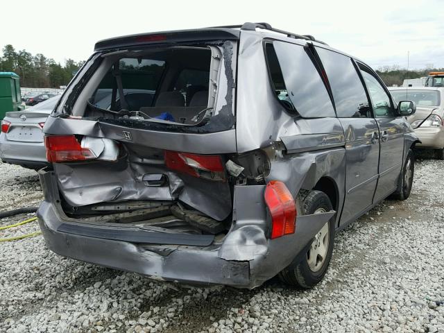 2HKRL1867YH500622 - 2000 HONDA ODYSSEY EX GRAY photo 4