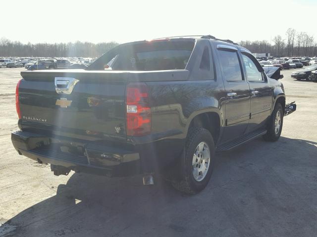 3GNTKEE78CG255089 - 2012 CHEVROLET AVALANCHE BLACK photo 4