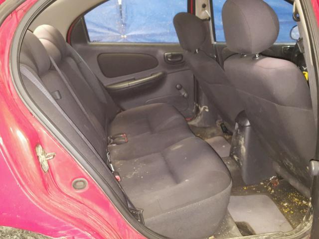 1B3ES26C13D228729 - 2003 DODGE NEON SE RED photo 6