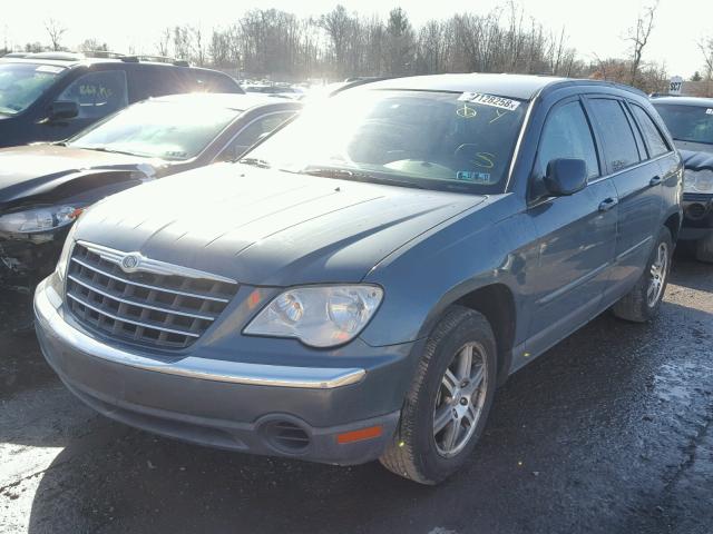 2A8GF68X17R333916 - 2007 CHRYSLER PACIFICA T BLUE photo 2