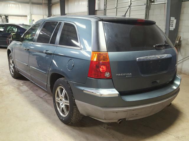 2A8GF68X17R333916 - 2007 CHRYSLER PACIFICA T BLUE photo 3