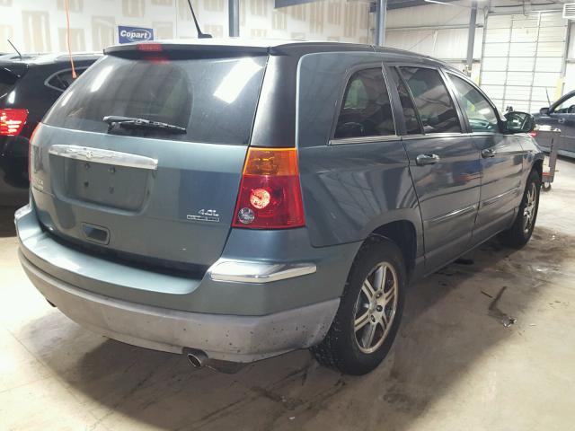 2A8GF68X17R333916 - 2007 CHRYSLER PACIFICA T BLUE photo 4