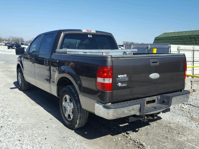 1FTRW12W97KC64538 - 2007 FORD F150 SUPER BROWN photo 3