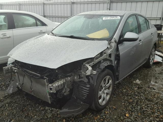 JM1BL1UG9B1409589 - 2011 MAZDA 3 I SILVER photo 2