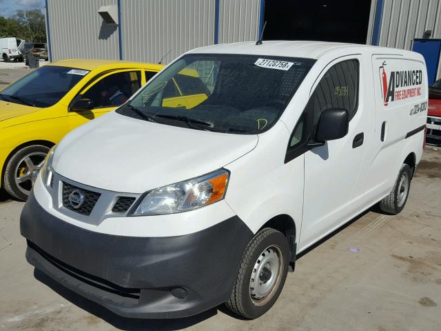 3N6CM0KN8FK734569 - 2015 NISSAN NV200 2.5S WHITE photo 2