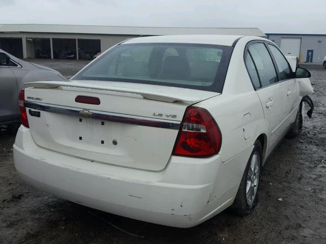 1G1ZT54845F198378 - 2005 CHEVROLET MALIBU LS 白色 照片 4