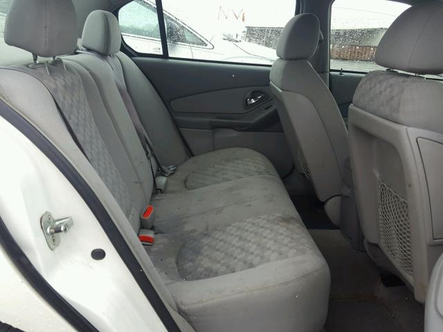 1G1ZT54845F198378 - 2005 CHEVROLET MALIBU LS 白色 照片 6