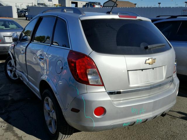 3GNAL3EK4FS521206 - 2015 CHEVROLET CAPTIVA LT SILVER photo 3