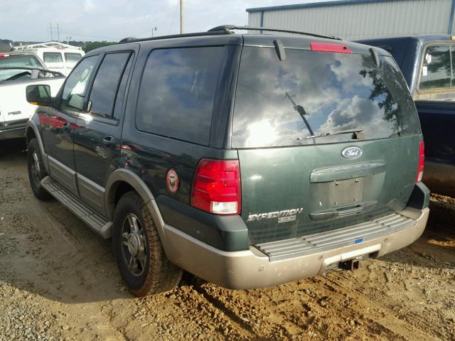 1FMFU17LX3LC61638 - 2003 FORD EXPEDITION GREEN photo 3