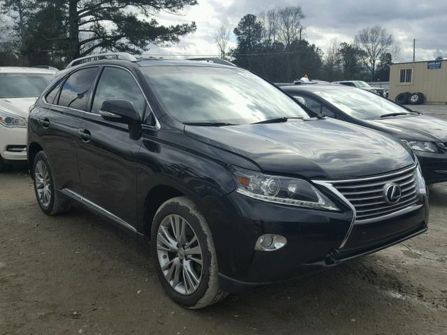 2T2ZK1BA5DC096910 - 2013 LEXUS RX 350 BLACK photo 1