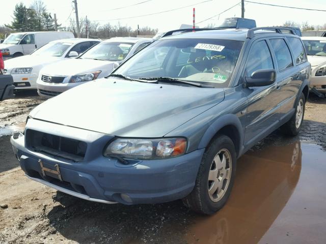 YV1SZ59H031099061 - 2003 VOLVO XC70 BLUE photo 2