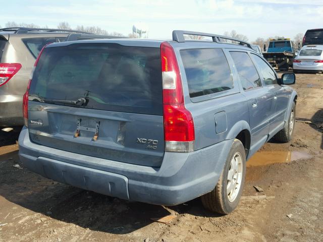 YV1SZ59H031099061 - 2003 VOLVO XC70 BLUE photo 4