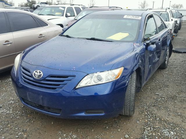 4T1BE46K49U398759 - 2009 TOYOTA CAMRY BASE BLUE photo 2