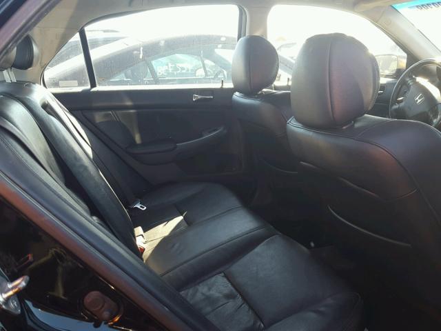 1HGCM56787A132089 - 2007 HONDA ACCORD EX BLACK photo 6