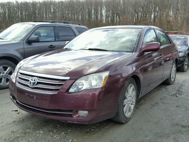 4T1BK36B67U187899 - 2007 TOYOTA AVALON XL BURGUNDY photo 2