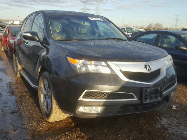 2HNYD2H42BH519831 - 2011 ACURA MDX TECHNO BLACK photo 1