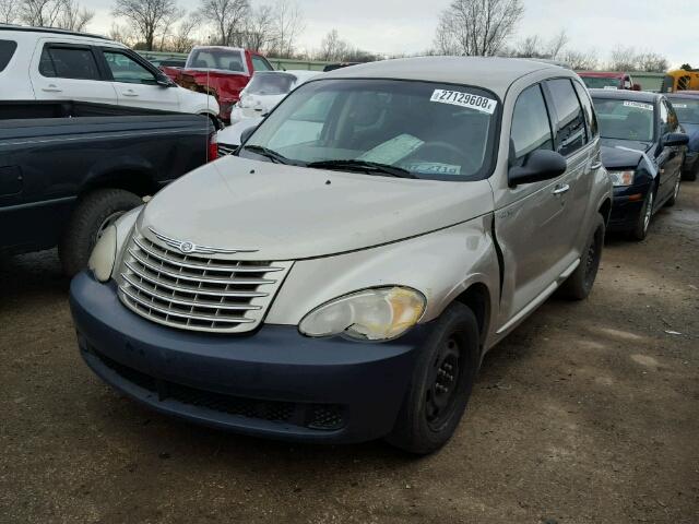 3A4FY58B76T280141 - 2006 CHRYSLER PT CRUISER GOLD photo 2