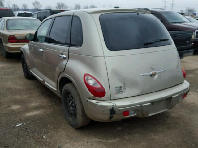 3A4FY58B76T280141 - 2006 CHRYSLER PT CRUISER GOLD photo 3