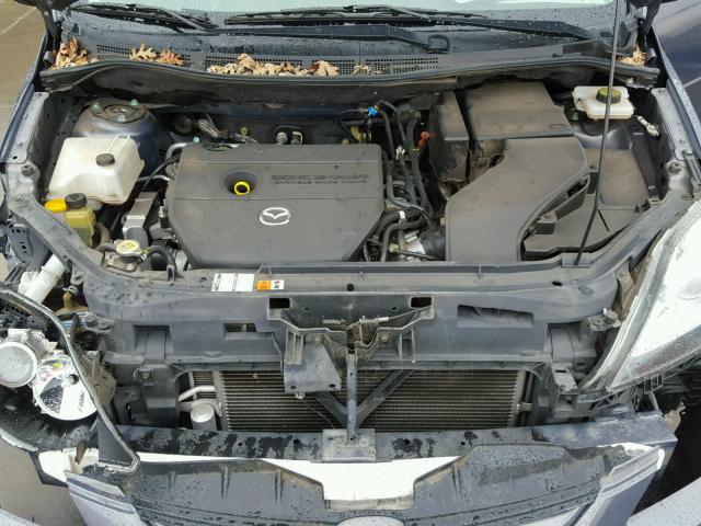 JM1CR29L780301517 - 2008 MAZDA 5 GRAY photo 7