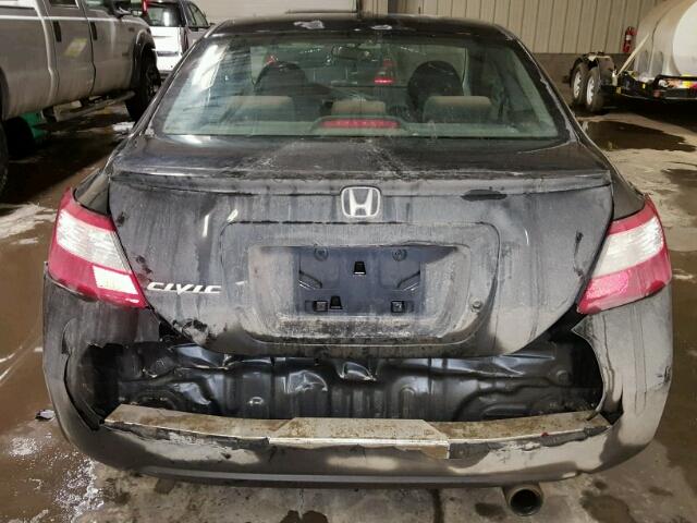 2HGFG12857H003515 - 2007 HONDA CIVIC EX 黑色 照片 9