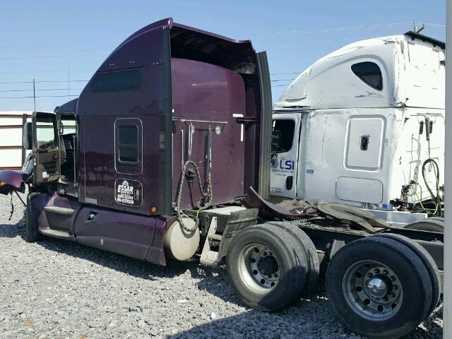 1XKADP9X8CJ295756 - 2012 KENWORTH CONSTRUCTI PURPLE photo 3