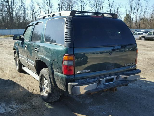 1GNEK13Z73J271885 - 2003 CHEVROLET TAHOE K150 GREEN photo 3