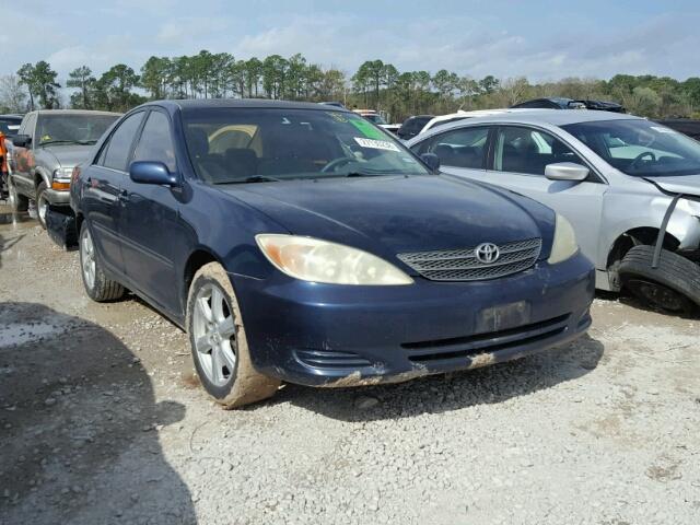 4T1BE32K74U313535 - 2004 TOYOTA CAMRY LE BLUE photo 1