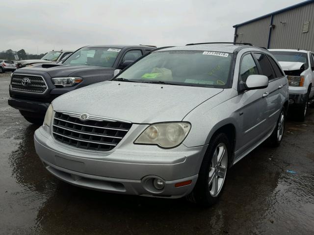 2A8GM68X38R639006 - 2008 CHRYSLER PACIFICA T SILVER photo 2