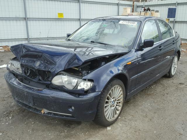 WBAEW53473PG22610 - 2003 BMW 330 XI BLUE photo 2