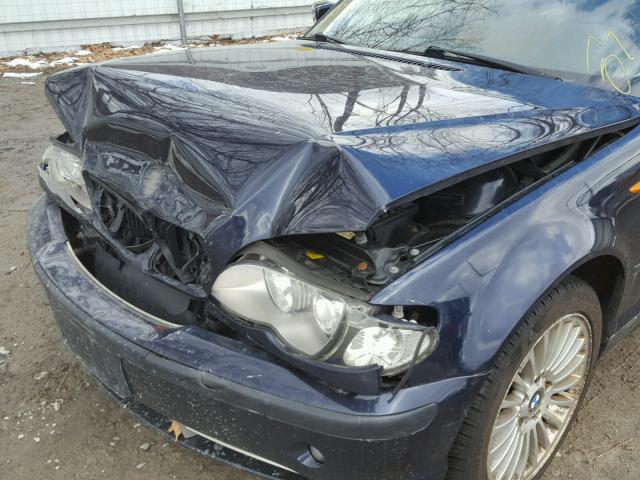 WBAEW53473PG22610 - 2003 BMW 330 XI BLUE photo 9