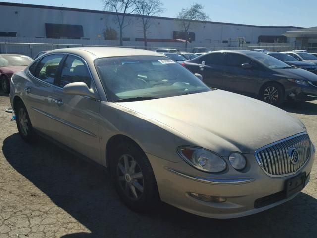 2G4WC582X91205665 - 2009 BUICK LACROSSE C GOLD photo 1