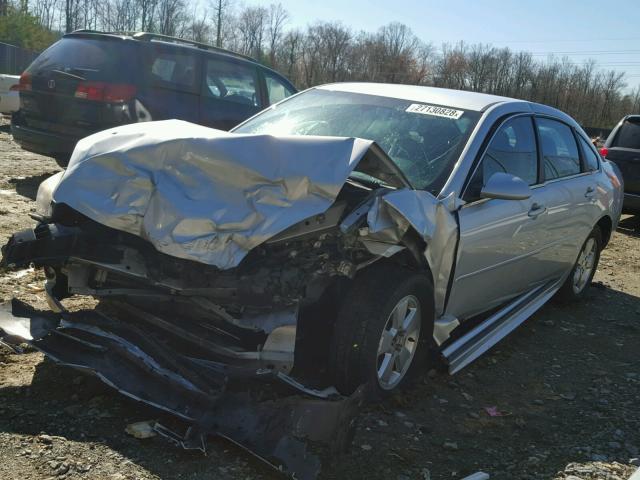 2G1WG5EK0B1209722 - 2011 CHEVROLET IMPALA LT SILVER photo 2