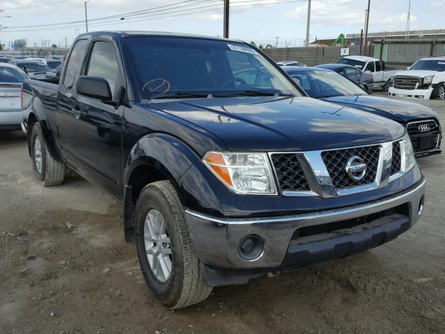 1N6AD06W77C421370 - 2007 NISSAN FRONTIER K BLACK photo 1