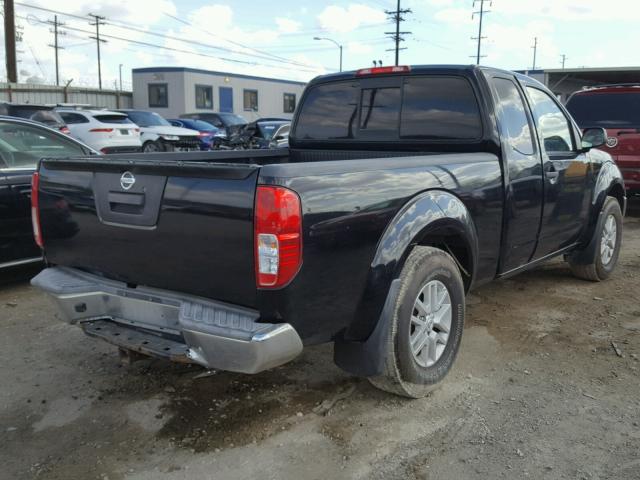 1N6AD06W77C421370 - 2007 NISSAN FRONTIER K BLACK photo 4