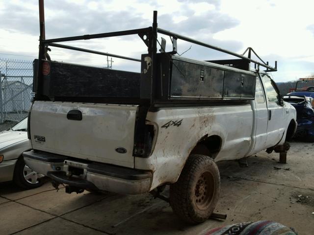 1FTNX21L63ED46132 - 2003 FORD F250 SUPER WHITE photo 4