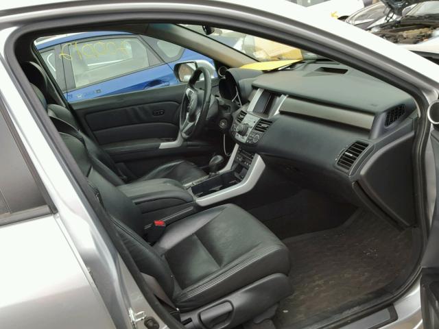 5J8TB18588A019061 - 2008 ACURA RDX TECHNO SILVER photo 5