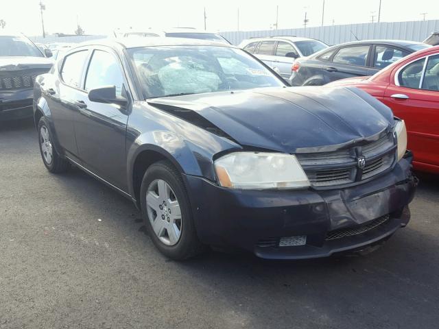 1B3LC46K98N689251 - 2008 DODGE AVENGER SE BLUE photo 1