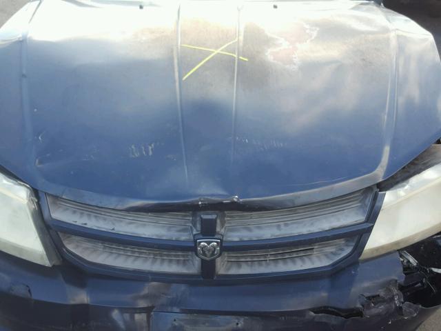 1B3LC46K98N689251 - 2008 DODGE AVENGER SE BLUE photo 7