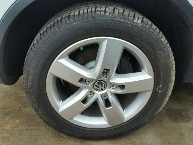 WVGEP9BP9DD002257 - 2013 VOLKSWAGEN TOUAREG V6 WHITE photo 9