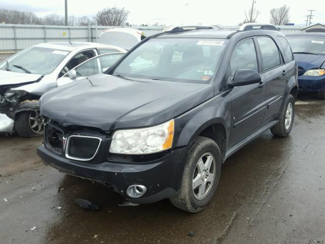 2CKDL33F586331288 - 2008 PONTIAC TORRENT BLACK photo 2