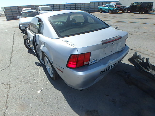 1FAFP4044XF183299 - 1999 FORD MUSTANG SILVER photo 3