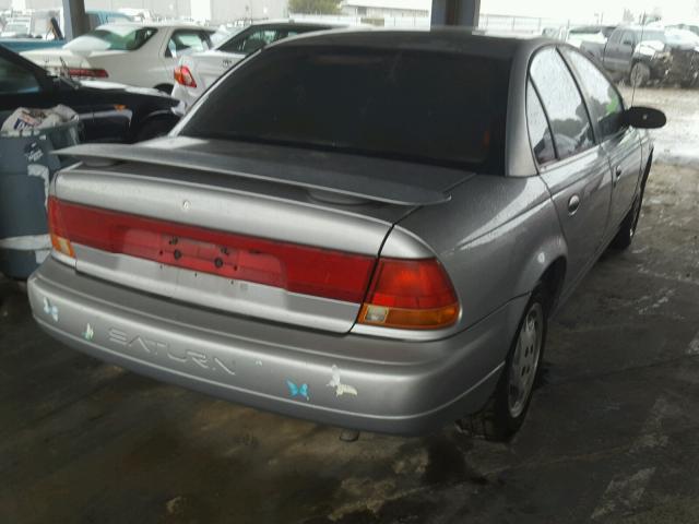 1G8ZK5275VZ255796 - 1997 SATURN SL2 GRAY photo 4