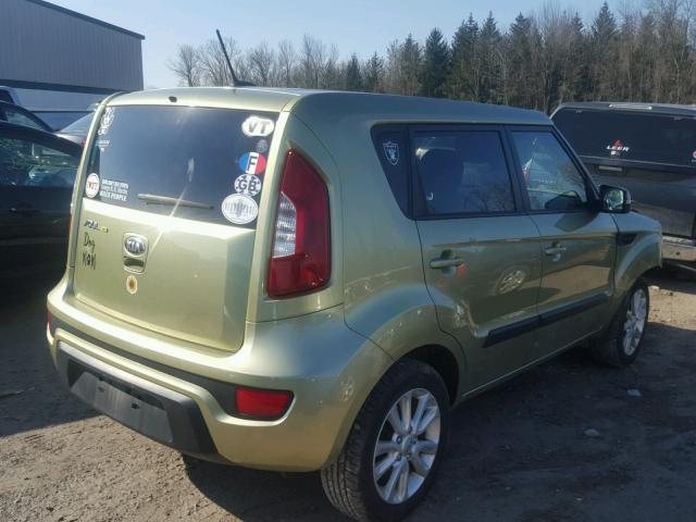 KNDJT2A6XD7558509 - 2013 KIA SOUL + GREEN photo 4