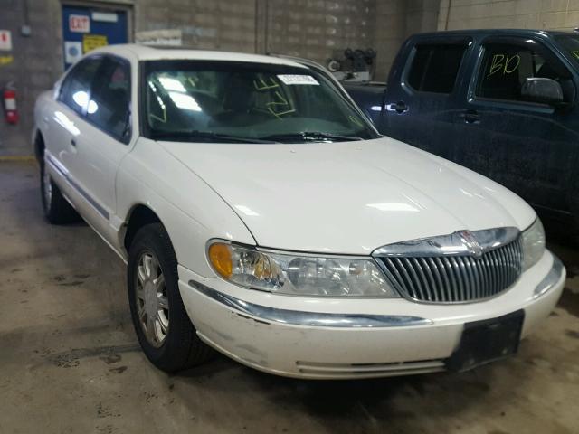 1LNHM97V72Y696014 - 2002 LINCOLN CONTINENTA WHITE photo 1