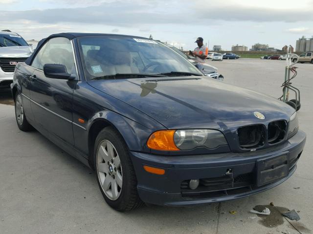 WBABS334X1JY52237 - 2001 BMW 325 CI BLUE photo 1