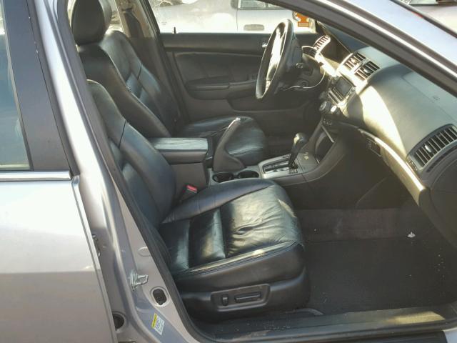 1HGCM66515A049539 - 2005 HONDA ACCORD EX SILVER photo 5