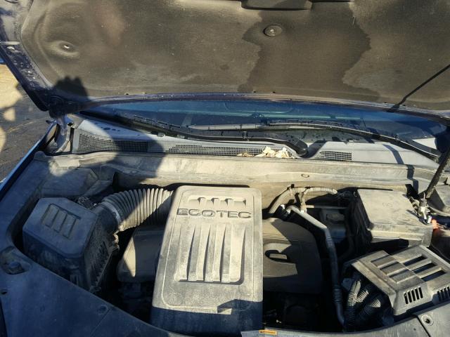 2CNFLCEW9A6224484 - 2010 CHEVROLET EQUINOX LS BLUE photo 7