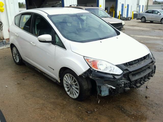 1FADP5BU8DL540331 - 2013 FORD C-MAX SEL WHITE photo 1