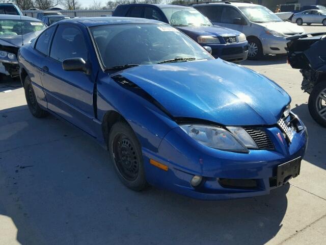 1G2JB12F737263642 - 2003 PONTIAC SUNFIRE BLUE photo 1