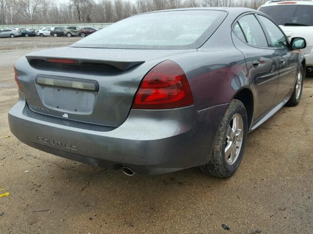 2G2WP522151263180 - 2005 PONTIAC GRAND PRIX BLUE photo 4